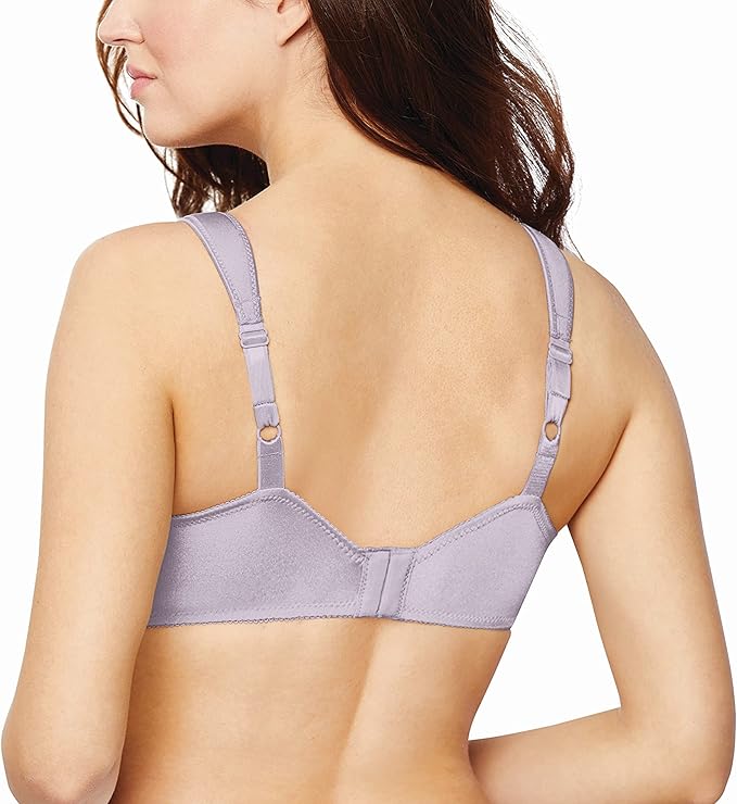 Bali Live It Up Seamless Underwire Shapewear Bra   Amethyst Quartz Size 42C