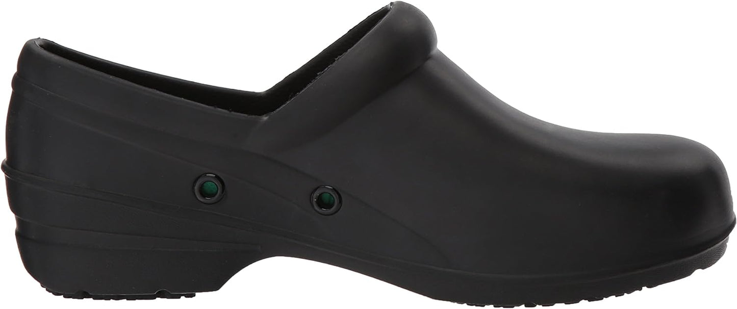 Easy Street Women's Kris Slip-Resistant Clogs  Color Black Size 10M