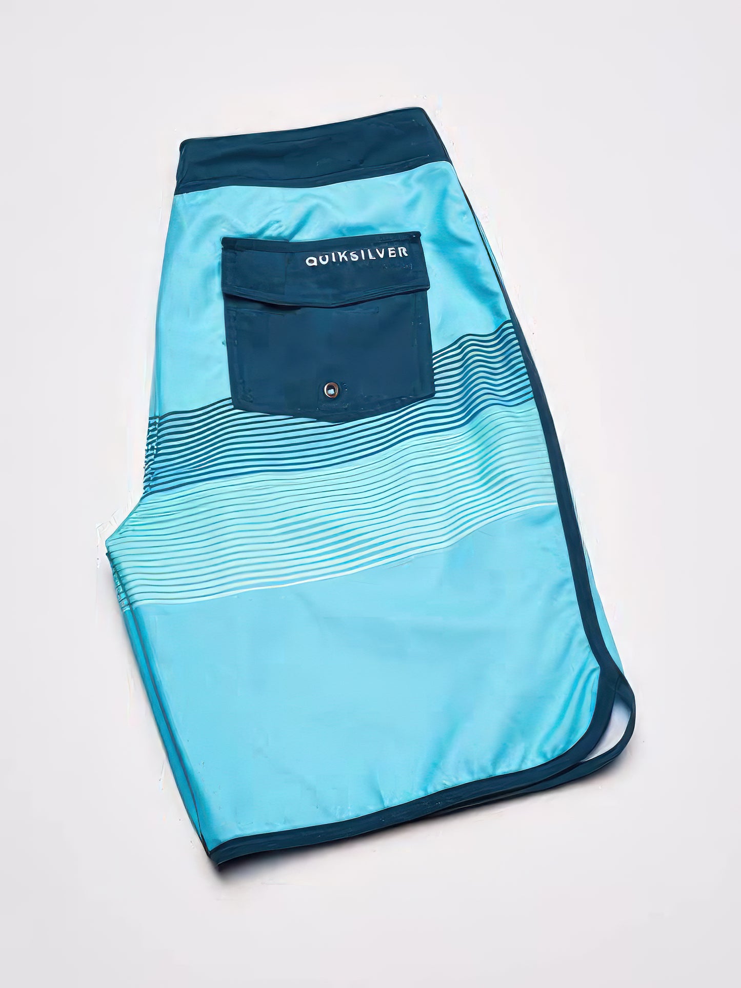 Quiksilver Boys' Everyday Grass Roots Youth 17 Boardshort Swim Trunk  Color Blue Size 30/16