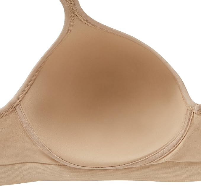 Bali Comfort Revolution Shaping Wireless Bra  Color Nude Size 36C