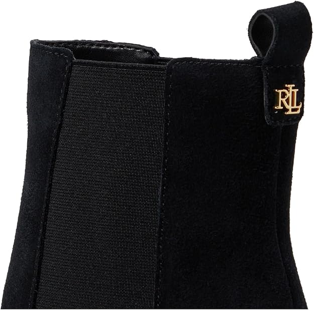 Lauren Ralph Lauren Women's Marianna Pull-On Dress Boots  Color Black Size 7M