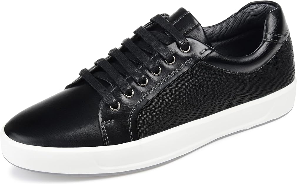 Vance Co. Men's Maxx Casual Sneaker  Color Black Size 10M