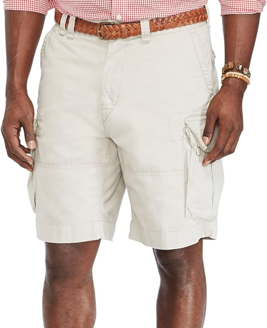 Polo Ralph Lauren Men's Geller Gellar Fatigue Cargo Shorts  Color Classic Stone Size 30