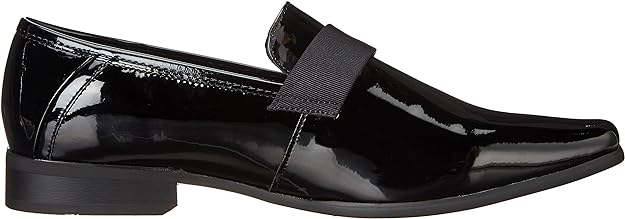 Calvin Klein Men's Bernard Loafer  Color Black Patent Size 10.5M