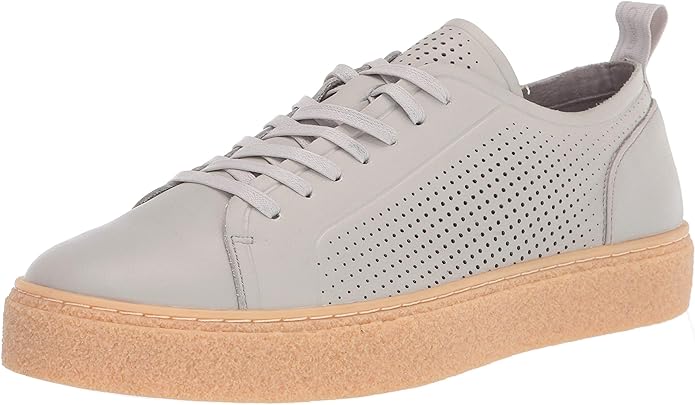 Calvin Klein Men's Everett Sneaker  Color Light Gray Size 10.5M