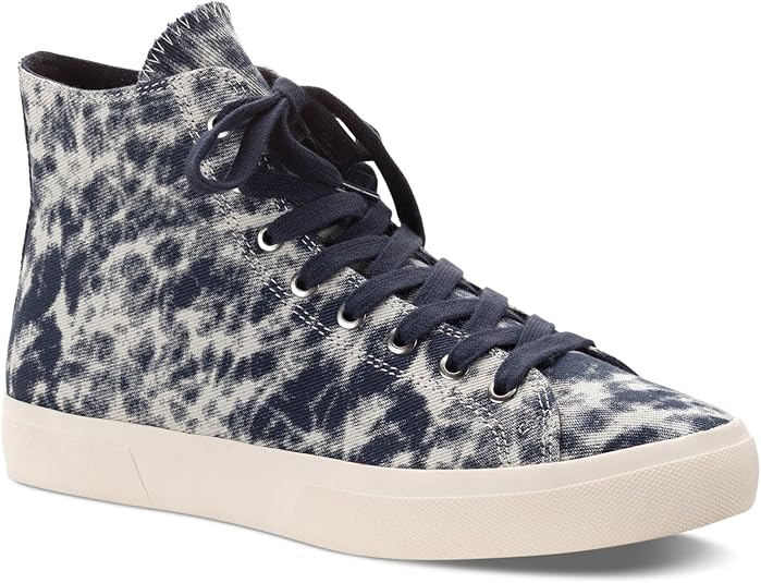 Sun+Stone Men's Mesa Tie Dye Print Lace-Up Sneakers  Color Blue Tie Dye Size 11.5