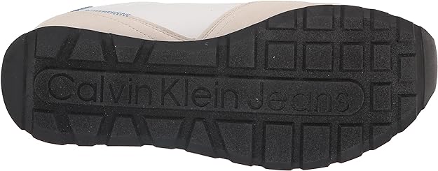 Calvin Klein Men's Eden Sneaker  Color Light Gray Multi Size 7M