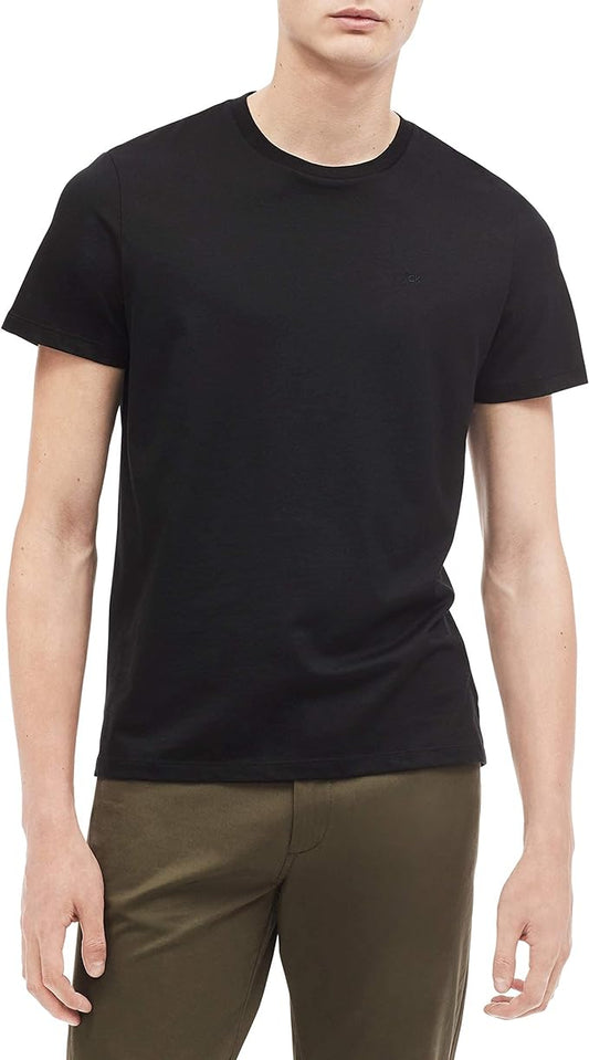 Calvin Klein Men's Soldi Jersey T-Shirt  Color Black Size S