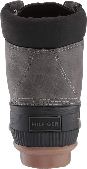 Tommy Hilfiger Men's Colins 2 Duck  Rain Boot  Color Gray Size 7M