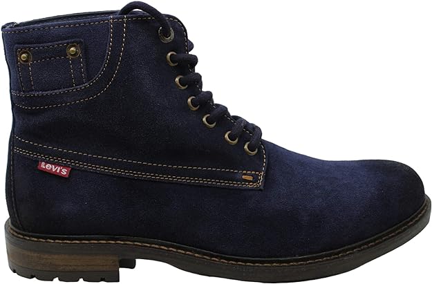 Levi's Men's Sheffield Closed Toe Ankle Boots   Color Navy Size 9.5M