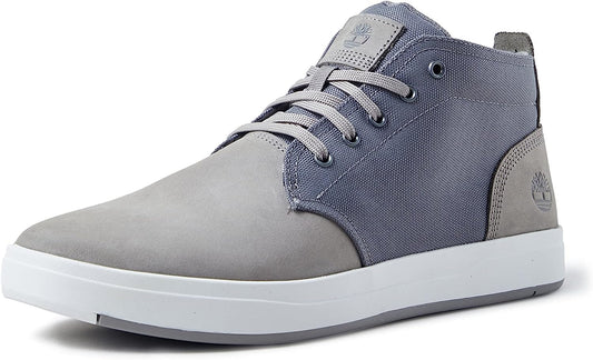 Timberland Men's Davis Chukka Sneakers  Color Gray Nubuck Size 11M