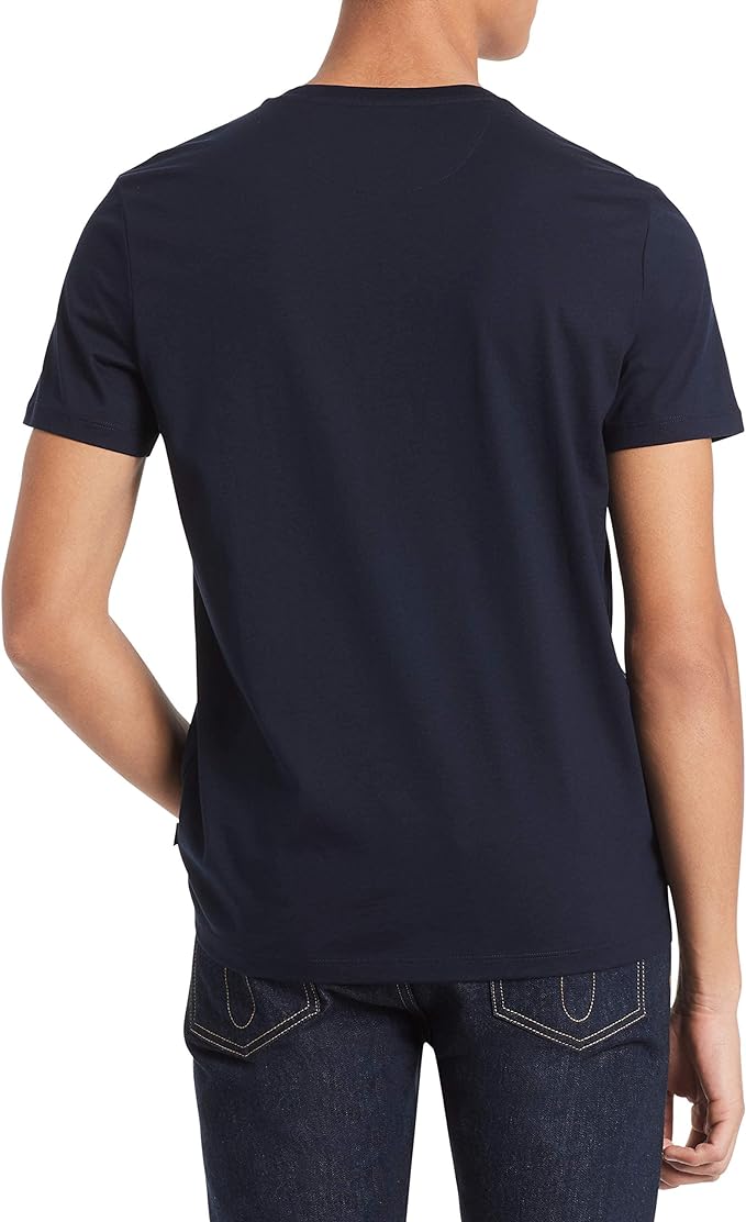 Calvin Klein Men's Solid Jersey T-Shirt  Color Cadet Navy Size S