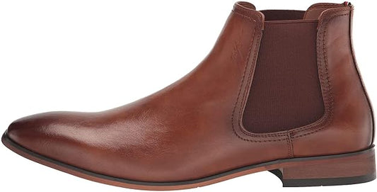 Tommy Hilfiger Men's Syler Chelsea Boots  Color Medium Brown Size 8.5M