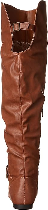 Journee Collection Women's Loft Knee Boots  Color Chestnut Size 10M