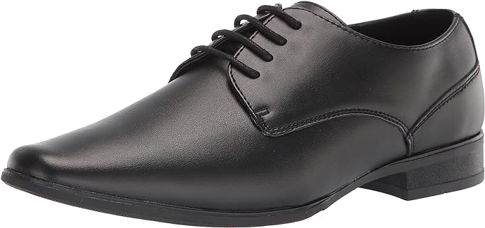 Calvin Klein Men's Brodie Oxford Shoe  Color Black Leather Size 11M