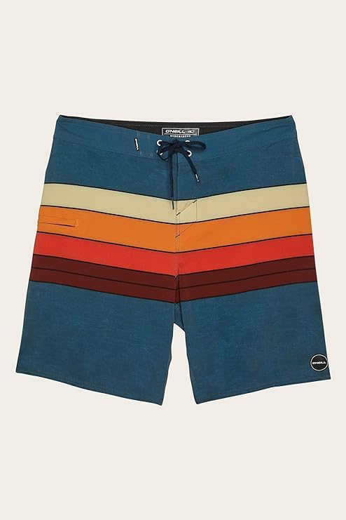 O'Neill Men's Hyperfreak Heist Boardshorts  Color Slate Size 29