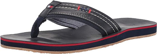 Tommy Hilfiger Men's Destino Flip-Flop Sandals   Color Navy Size 12