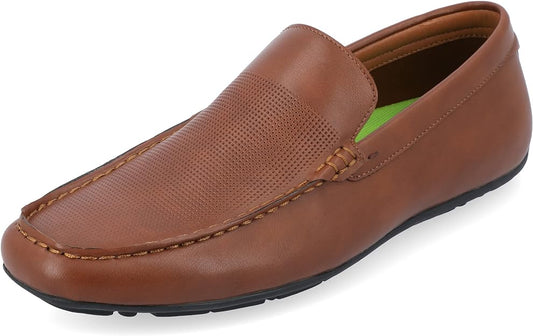 Vance Co. Men's Mitch Driving Loafer  Color Chestnut Size 10M