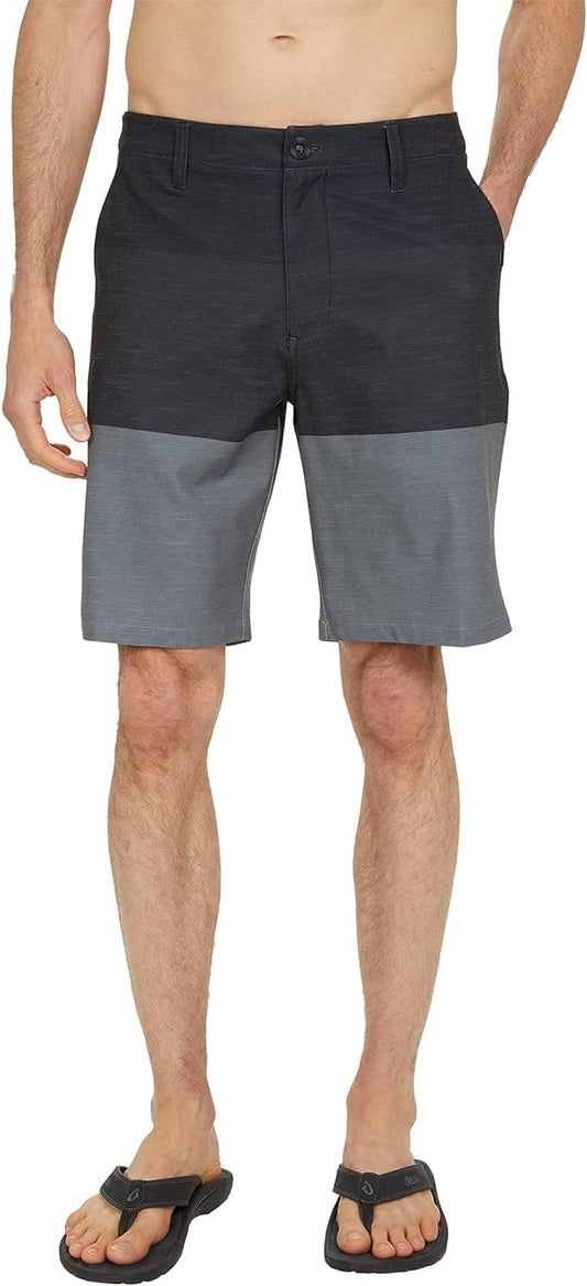 Rip Curl Mnn's Trifecta Boardwalk Shorts  Color Gray Size 32