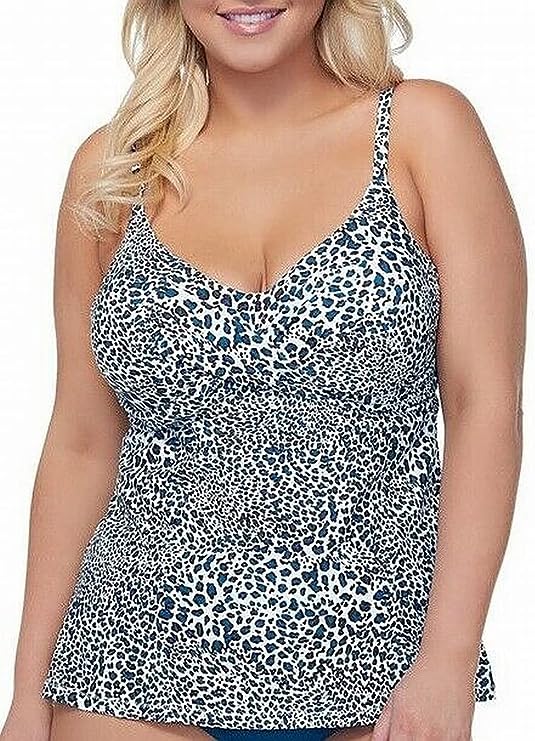 Raisins Curve Trendy Plus Size Kenya Aries T  Multicolor White Size 14W