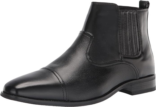 Vance Co. Men's Alex Chelsea Boot  Color Black Size 11W