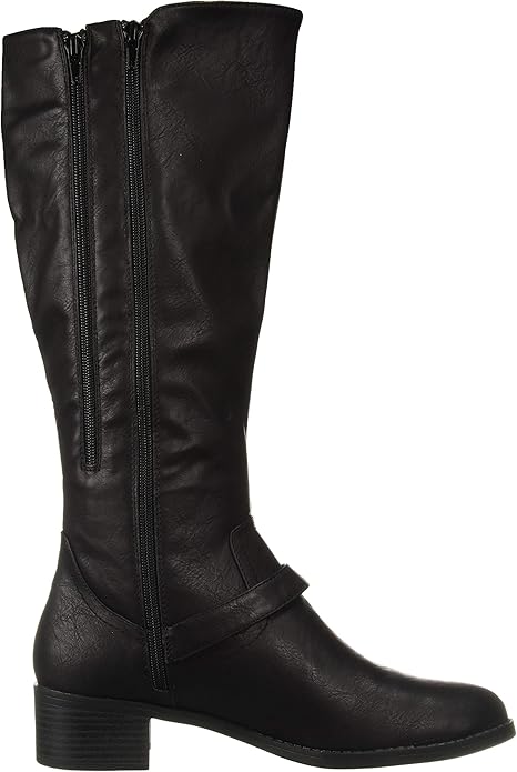 Easy Street Women's Jewel Mid Calf Riding Boots  Color Black Size 8M