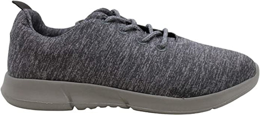 Sugar Gabber Fabric Low-Top Lace-Up Sneakers  Color Gray Size 7M