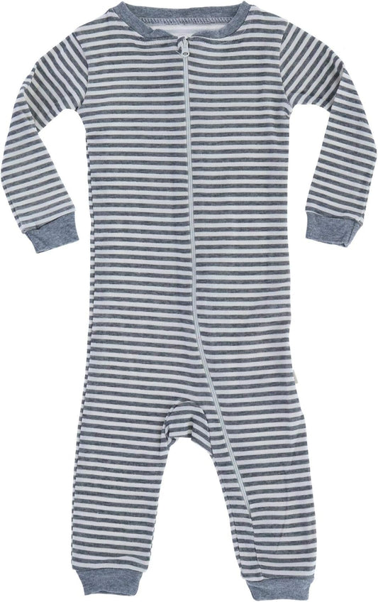 Snugabye  Baby Boys Footless Sleeper  Color Gray Size 24 months