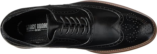 Stacy Adams Men's Dickinson Cap-Toe Lace-up Oxford  Color Black Size 7M