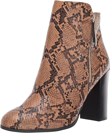 Kenneth Cole Women's Justin Zip Bootie Fashion Boot  Color Tan Size 6.5M