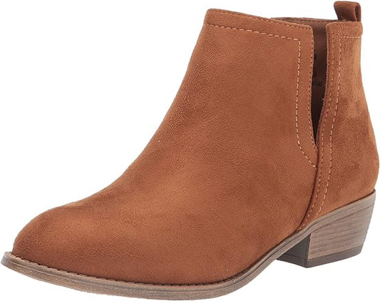 Journee Collection Women's Rimi Ankle Booties  Color Camel Size 7.5M