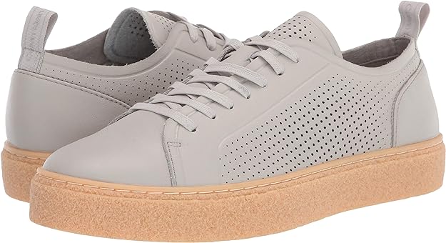 Calvin Klein Men's Everett Sneaker  Color Light Gray Size 10.5M