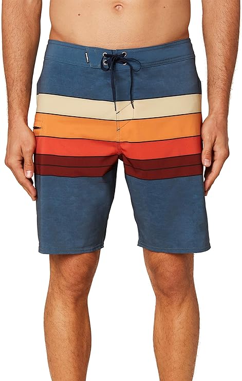 O'Neill Men's Hyperfreak Heist Boardshorts  Color Slate Size 29