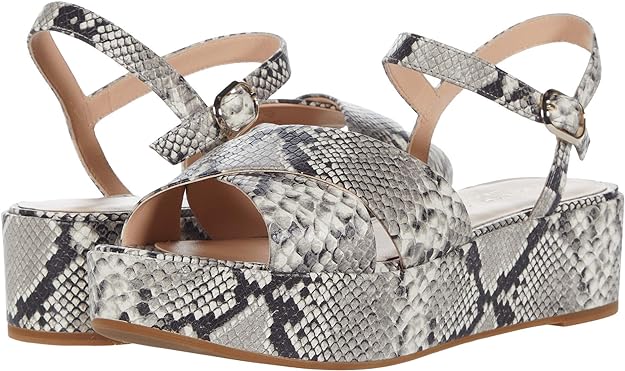 kate spade new york Women's Bunton Roccia Wedge Sandals  Color Gray Size 8.5M