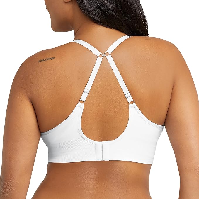 Maidenform M Seamless Lift Wireless Bralette  Color White Size XL