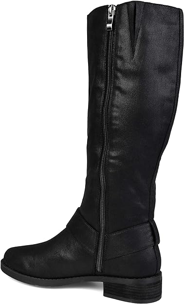 Journee Collection Women's Meg Boots  Color Black Size 9M