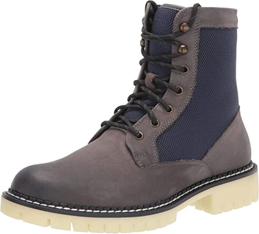 Steve Madden Men's Fashion Boot  Color Gray/Blue Size 12M