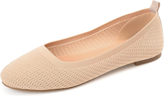 Journee Collection Women's Maryann  Narrow Width Ballet Flats  Color Nude Size 7N