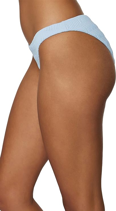 O'Neill Juniors Saltwater Solids Text Bikini Bottoms  Color Sky Blue Size S