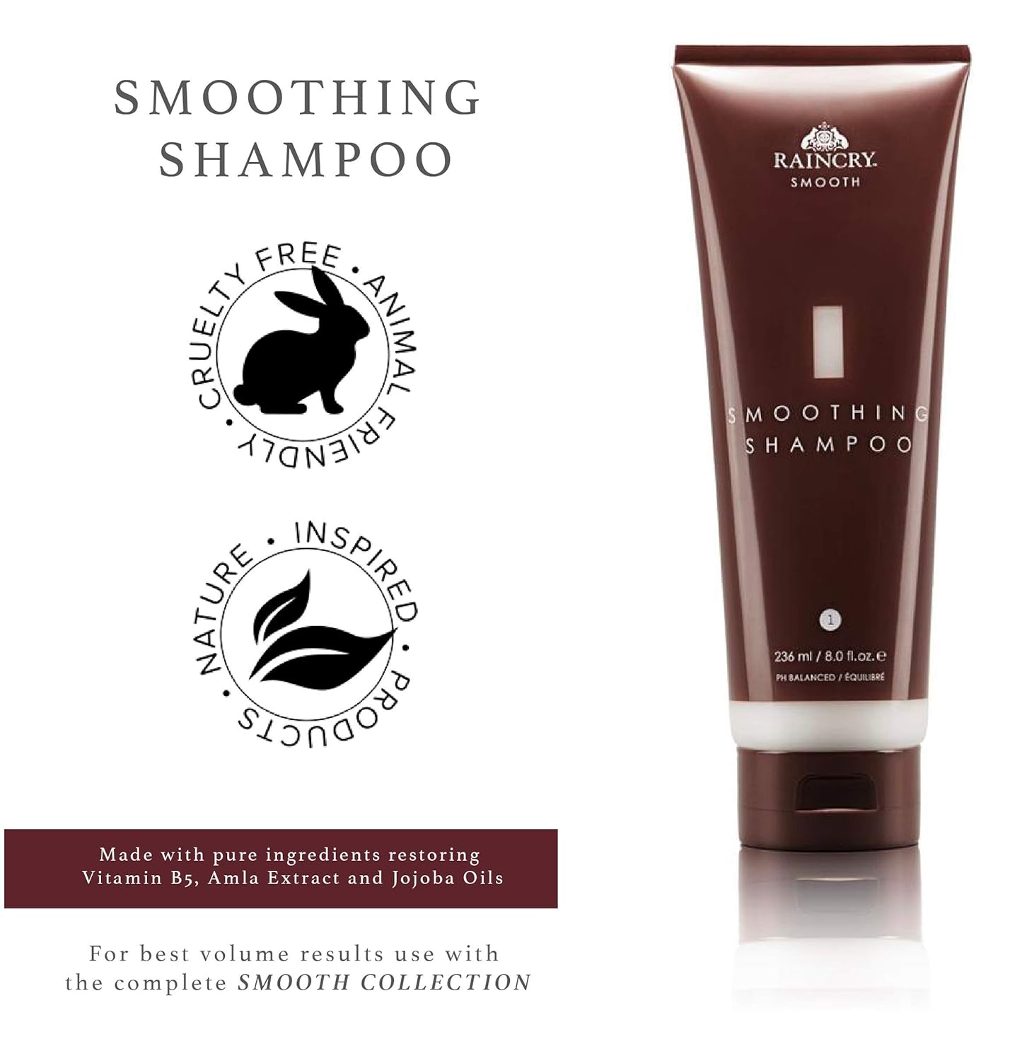 RAINCRY Smoothing Shampoo 236mL