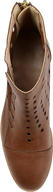 Journee Collection Women's Ulima Ankle Booties  Color Brown Size 7.5M