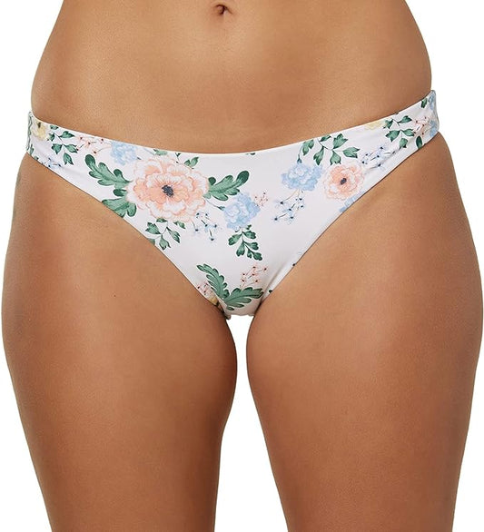 O'Neill Juniors Rockley Arabella Floral Bottoms  Color Vanilla Size XL