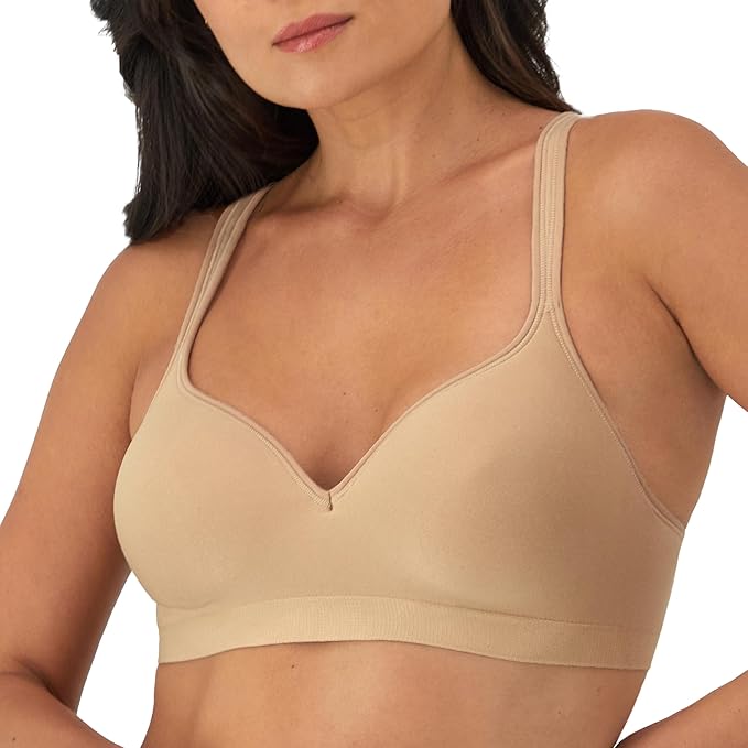 Bali Comfort Revolution Shaping Wireless Bra  Color Nude Size 36C