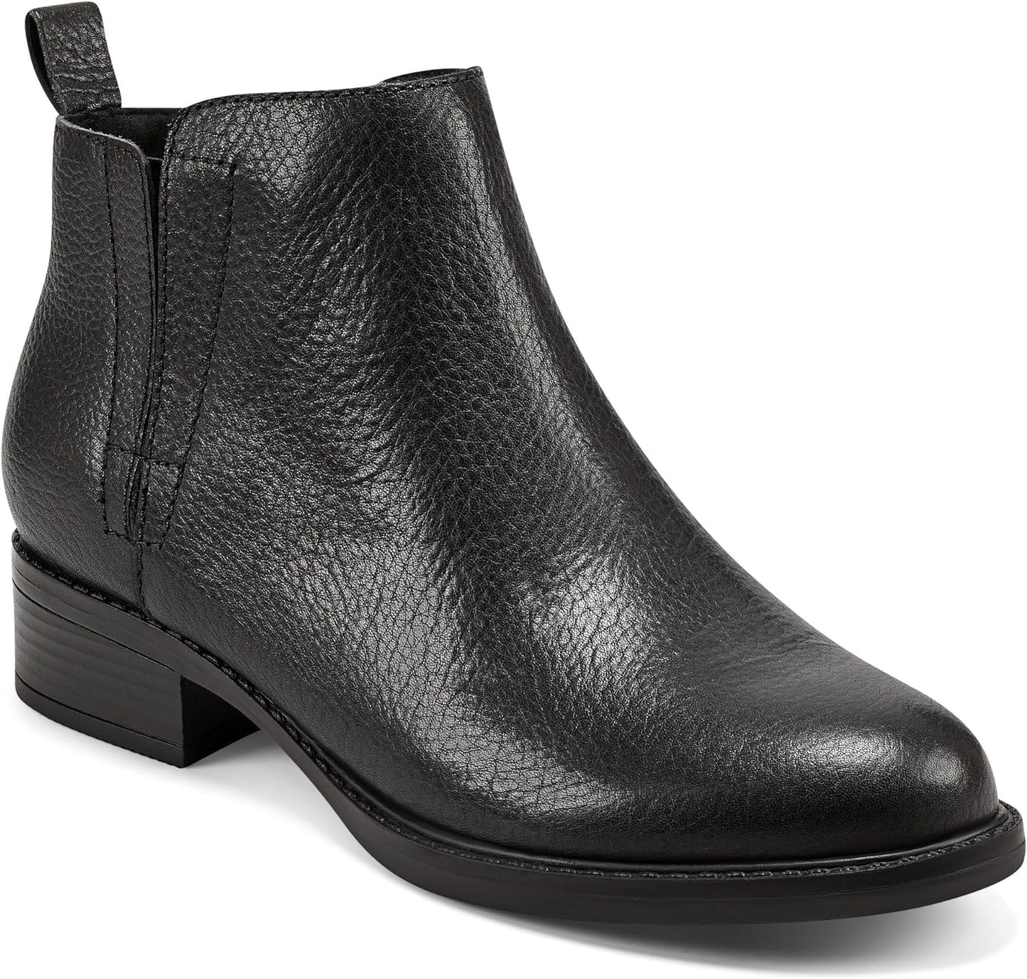 Easy Spirit Women's Larime Ankle Booties  Color Black Leather Size 9.5W