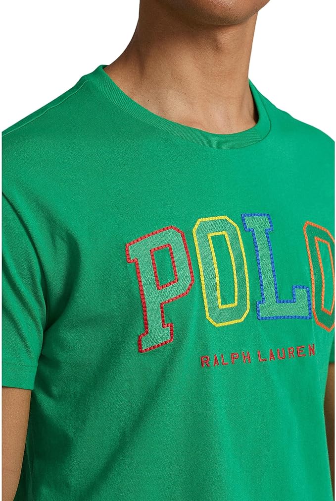 Polo Ralph Lauren Men's Embroidered Logo T-Shirt  Color Preppy Green Size XL