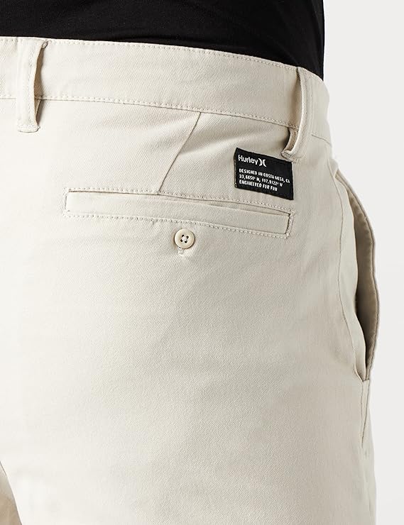 Hurley Men's Worker Icon Pants  Color Light Bone Size 36