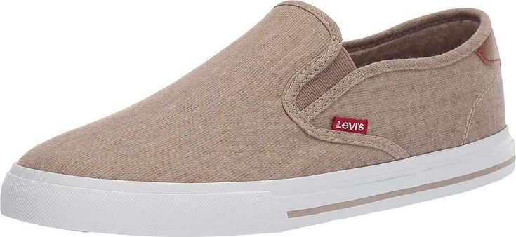 Levi's Men's Seaside Casual Sneaker   Color Khaki Size 13M