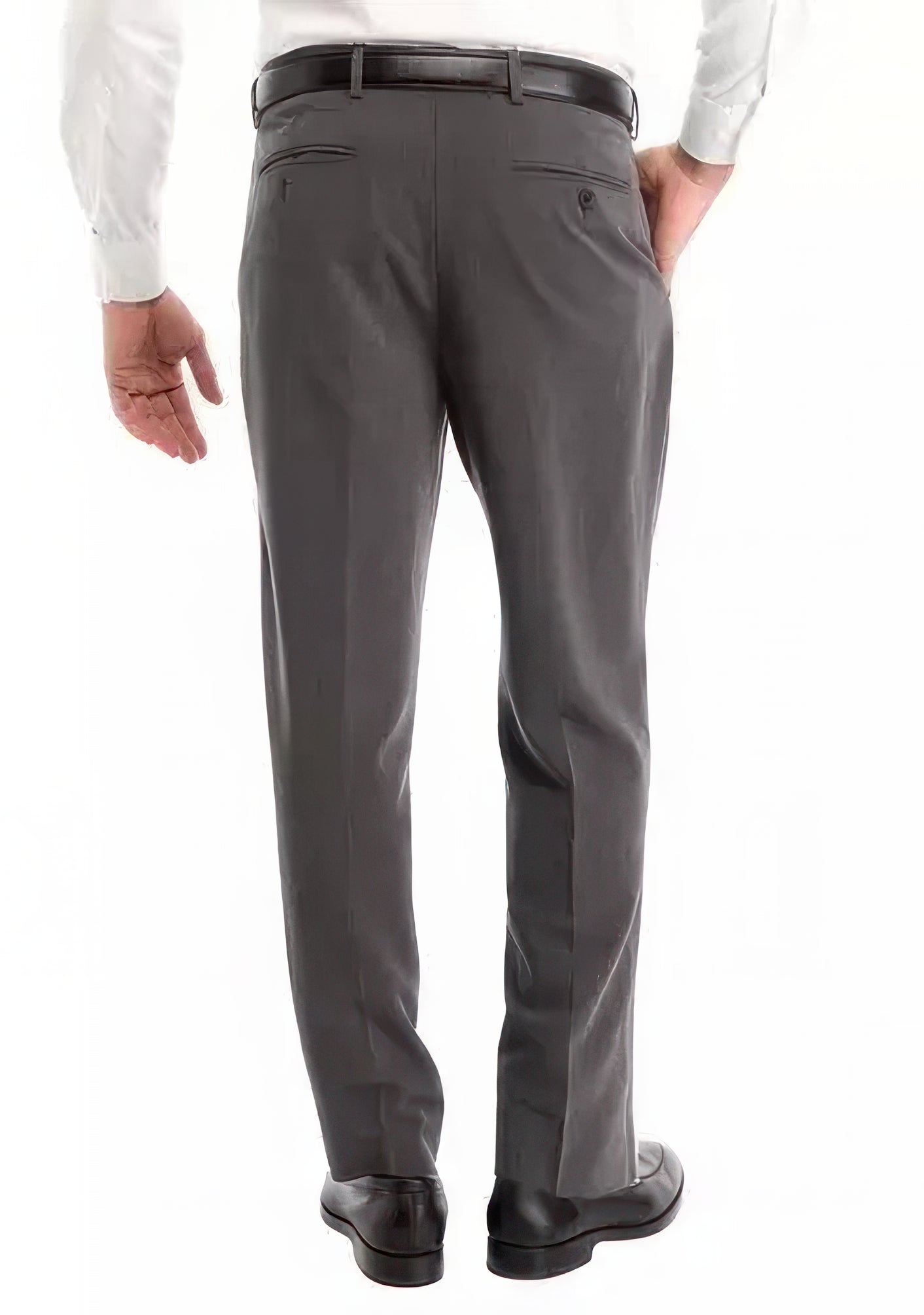 Nautica Men's Performance Stretch Dress Pants  Color Mid Gray W42xL30