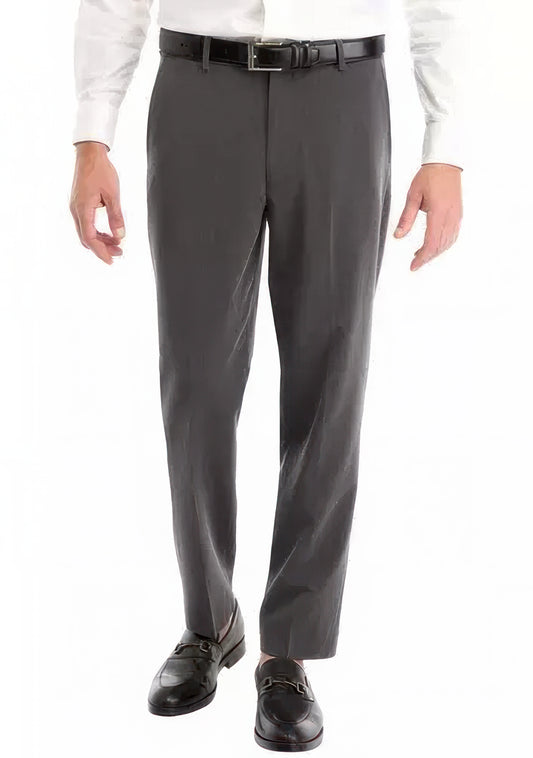 Nautica Men's Performance Stretch Dress Pants  Color Mid Gray W42xL30