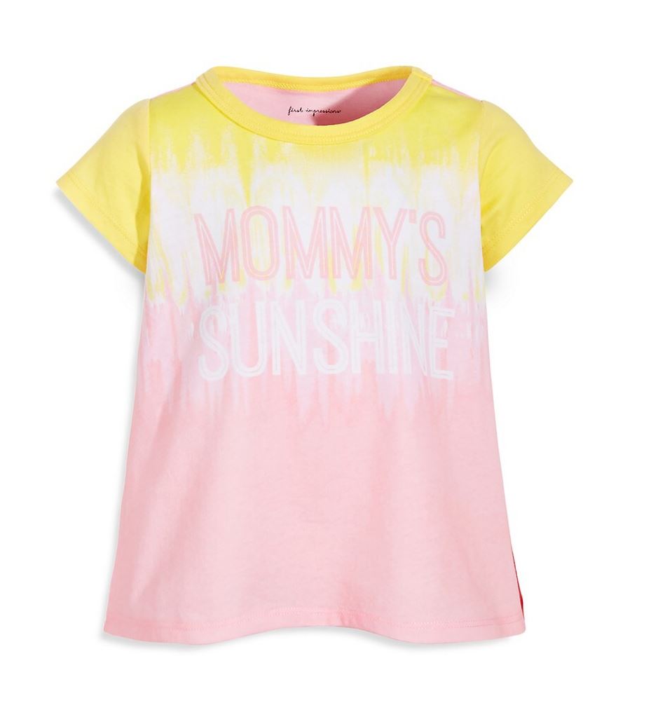 First Impressions Baby Girls Mommys Sunshine T-Shirt  Color Spring Daffodil Size 6-9 months